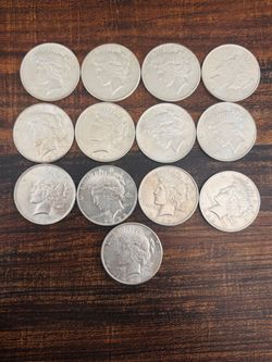 Peace Silver Dollar Coins