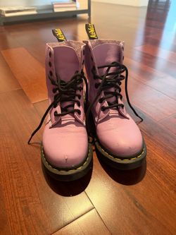 Dr. Martens AirWair Platform Boots Lilac