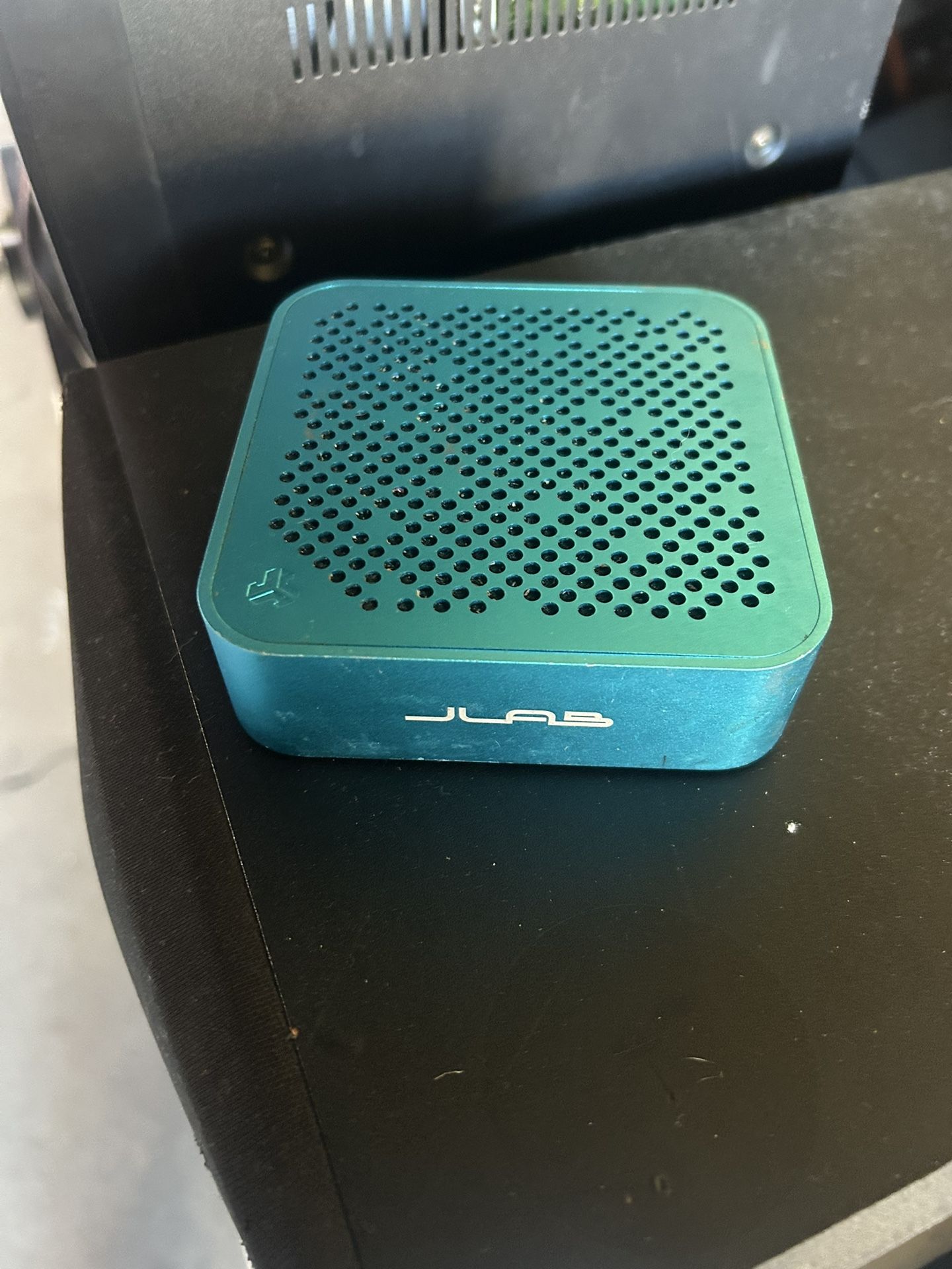 JLab Crasher Mini Bluetooth speaker.