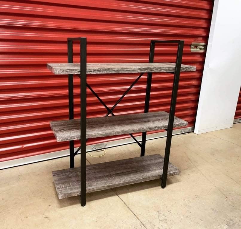 3 Shelf Bookcase in Grey Driftwood