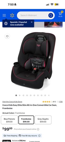 Cosco car kids seat