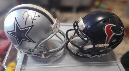 Mini Helmets Dallas Cowboys and Houston Texans