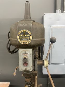 WALKER TURNER 15" DRILL PRESS