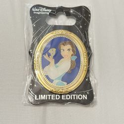 WDI Disney Princess Gold Frame Belle LE 250 Pin