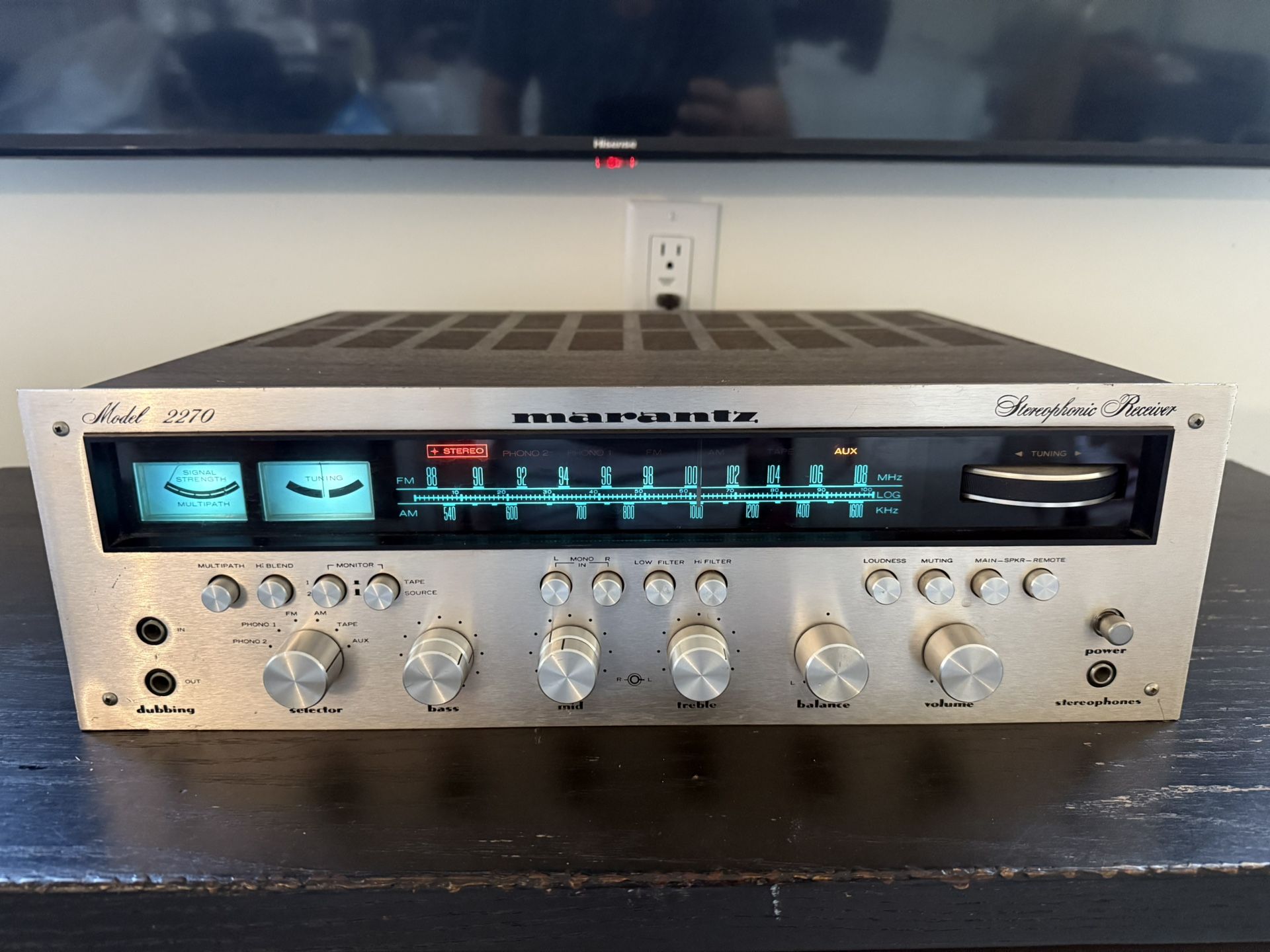 Marantz 2270 AM/FM 500W Stereo Receiver Excellent Working Cony