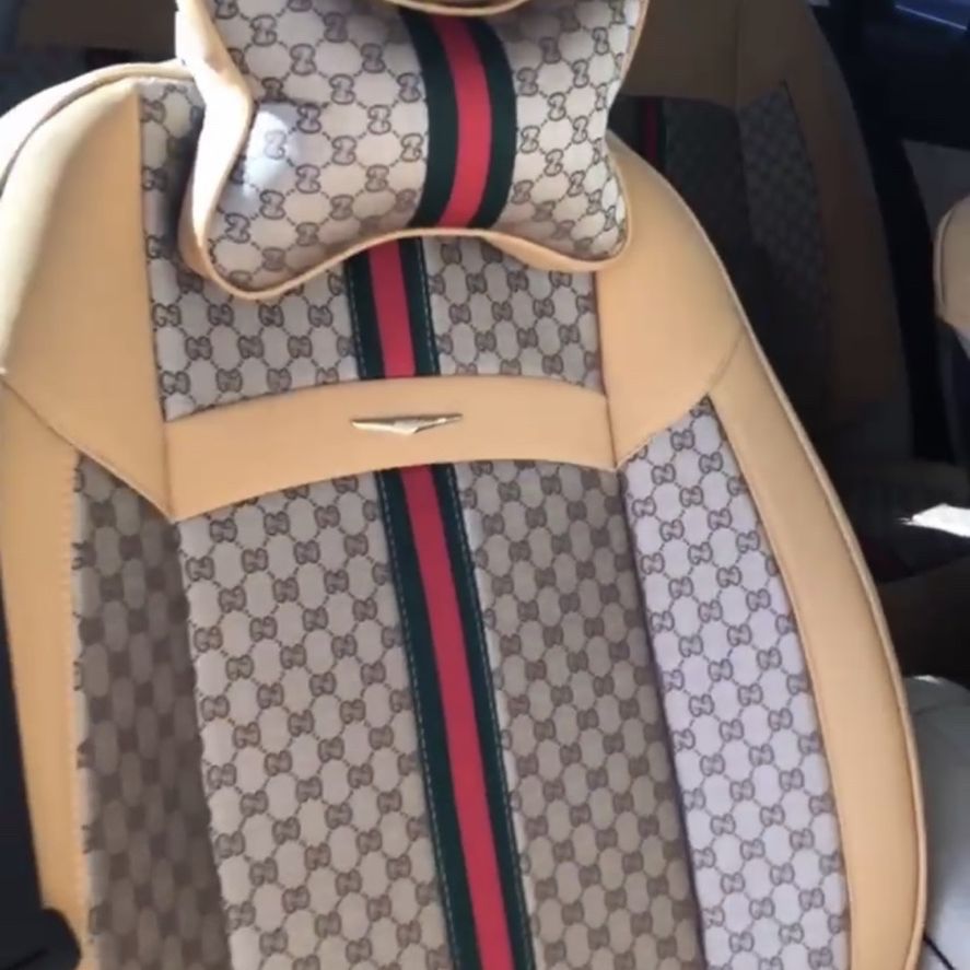 Gucci Car Headrest Pillows 
