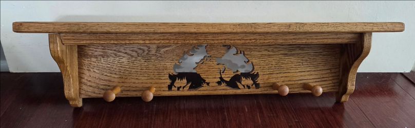 Beautiful Oak Shelf