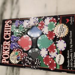 New Poker Chips 100 Professional