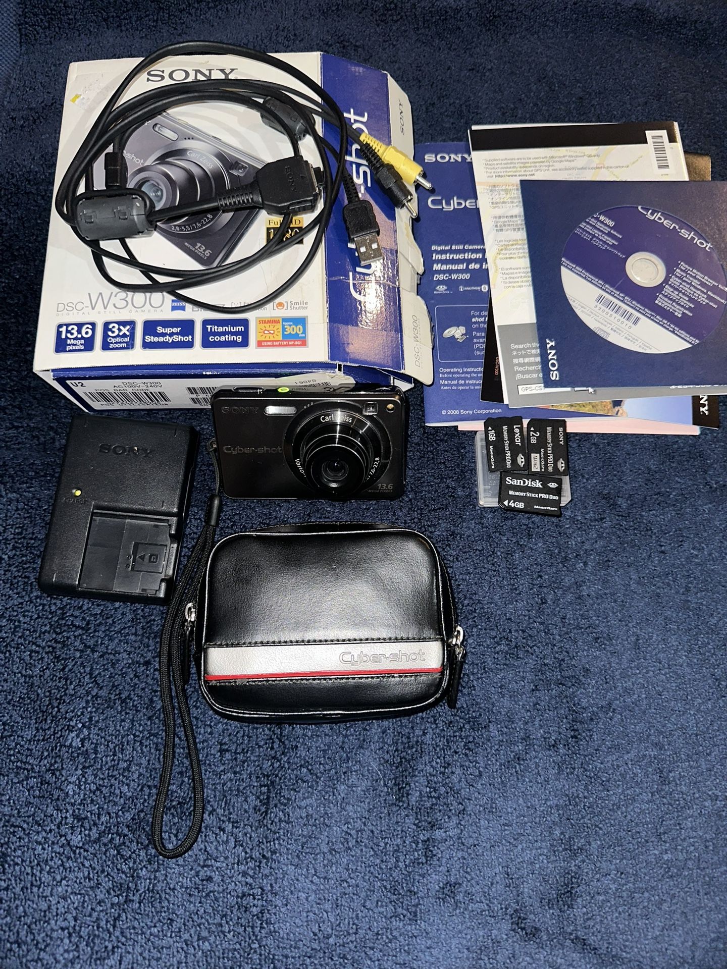 Sony Cybershot DSCW300 Digital Camera for Sale in Los Angeles, CA
