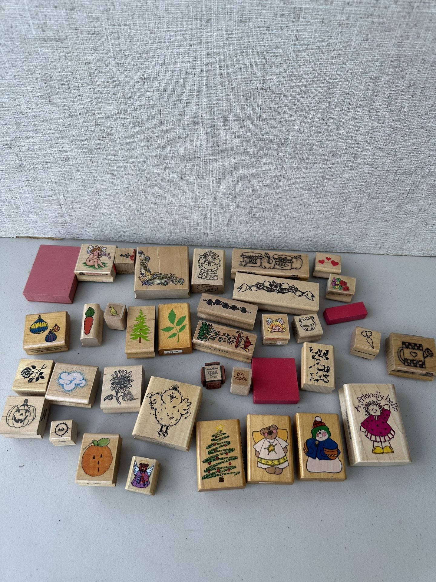 A Lot Of Rubber Stamps