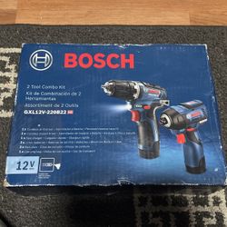 Bosch 2 Tool Combo Kit 12 Volt