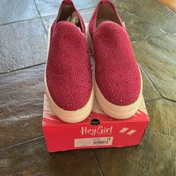 Sparkly Hey Girl By Corkys Size 10