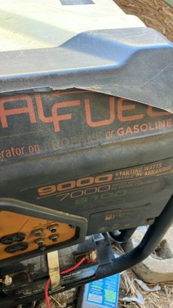 Champion generator 9000 duel fuel