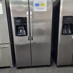 🌻 Spring Sale! Frigidaire Stainless Side By Side Refrigerator  - Warranty Included 