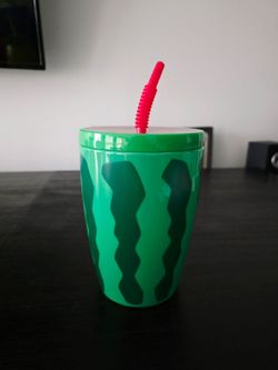 Plastic Summer Travel Mug