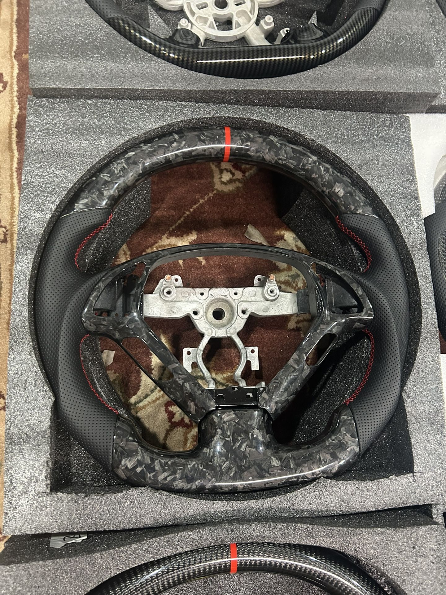 G35/G37 FORGED Carbon Fiber Steering Wheel (2007-2015)