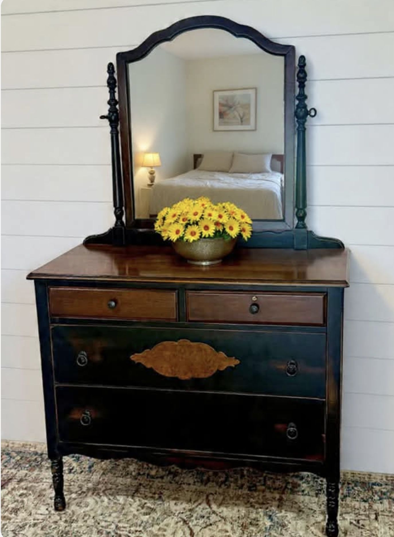 Dresser With Tilt Mirror