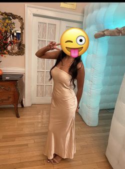 Princess Poly Haley Maxi Dress Champagne size 2