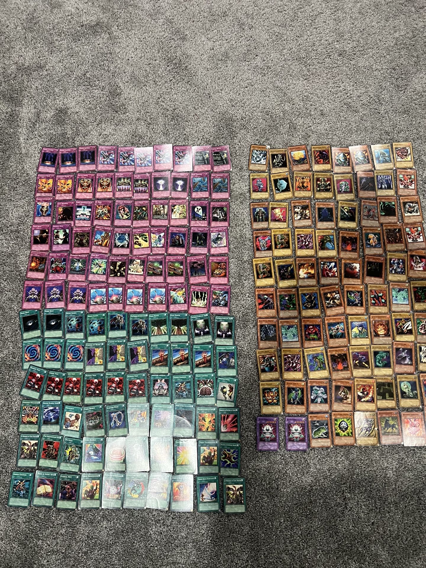 200 Yugioh Cards
