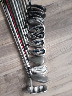 set of 11 golf clubs: DUNLOP MIZUNO Hi Modulud System H XEON BIG fire perfection