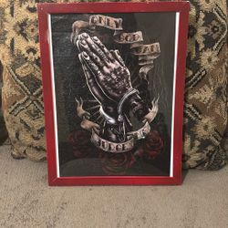 Illustrated photo framed