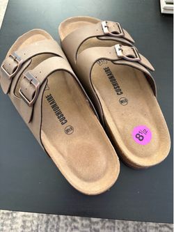 Brown sandals