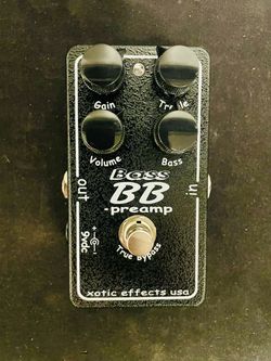 Xotic Bass BB Preamp 2006 - 2020 - Black Effects Pedal