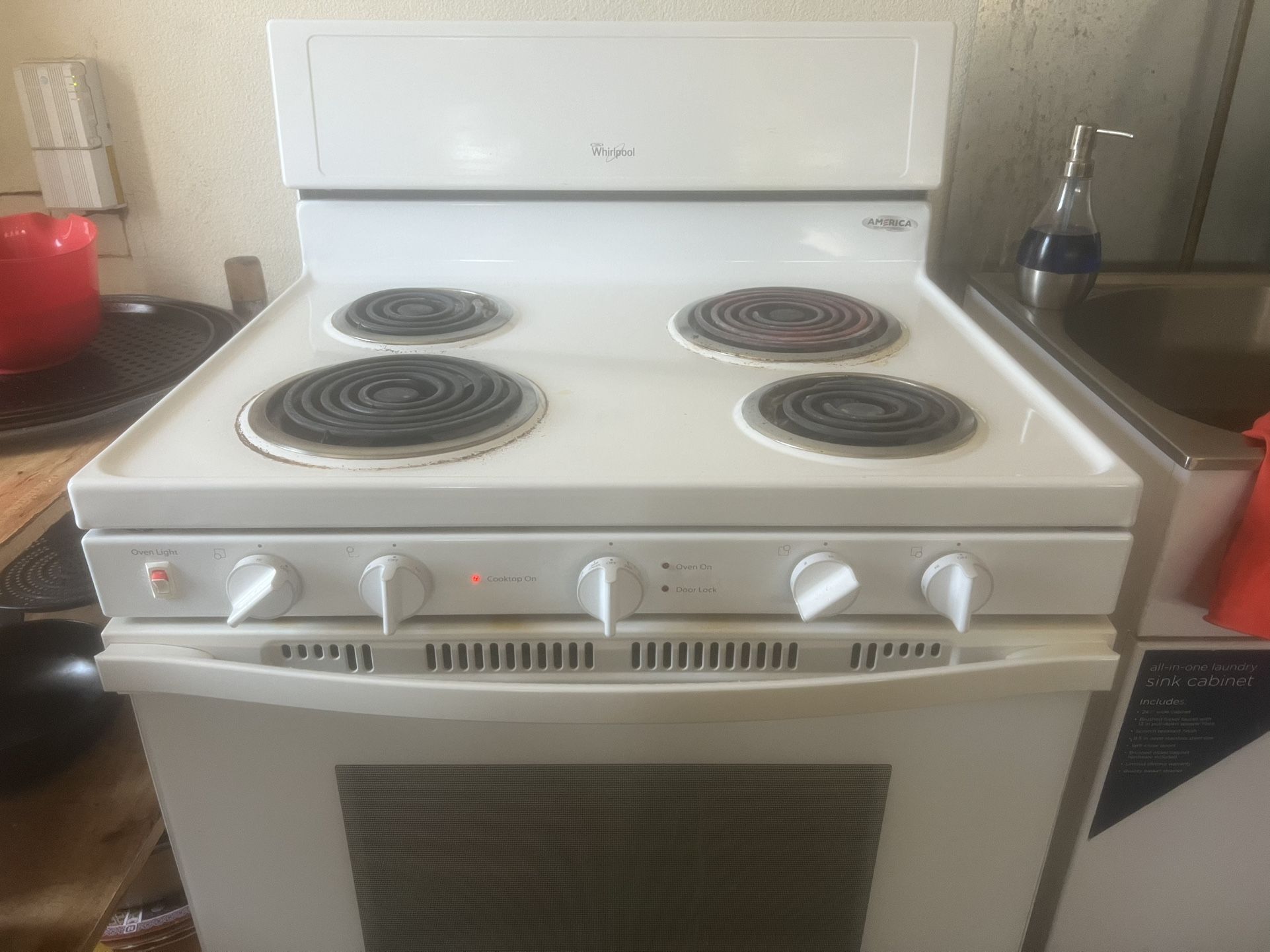 Whirlpool oven