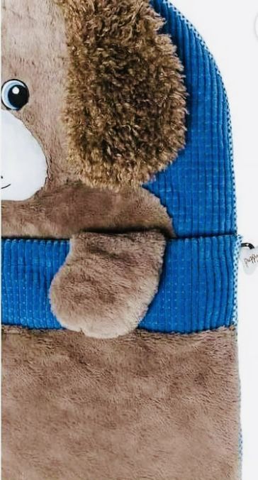 Hugfun Animal Sleeping Nap Bag, Brown Puppy