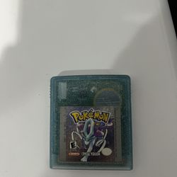 Gameboy Pokemon Crystal 
