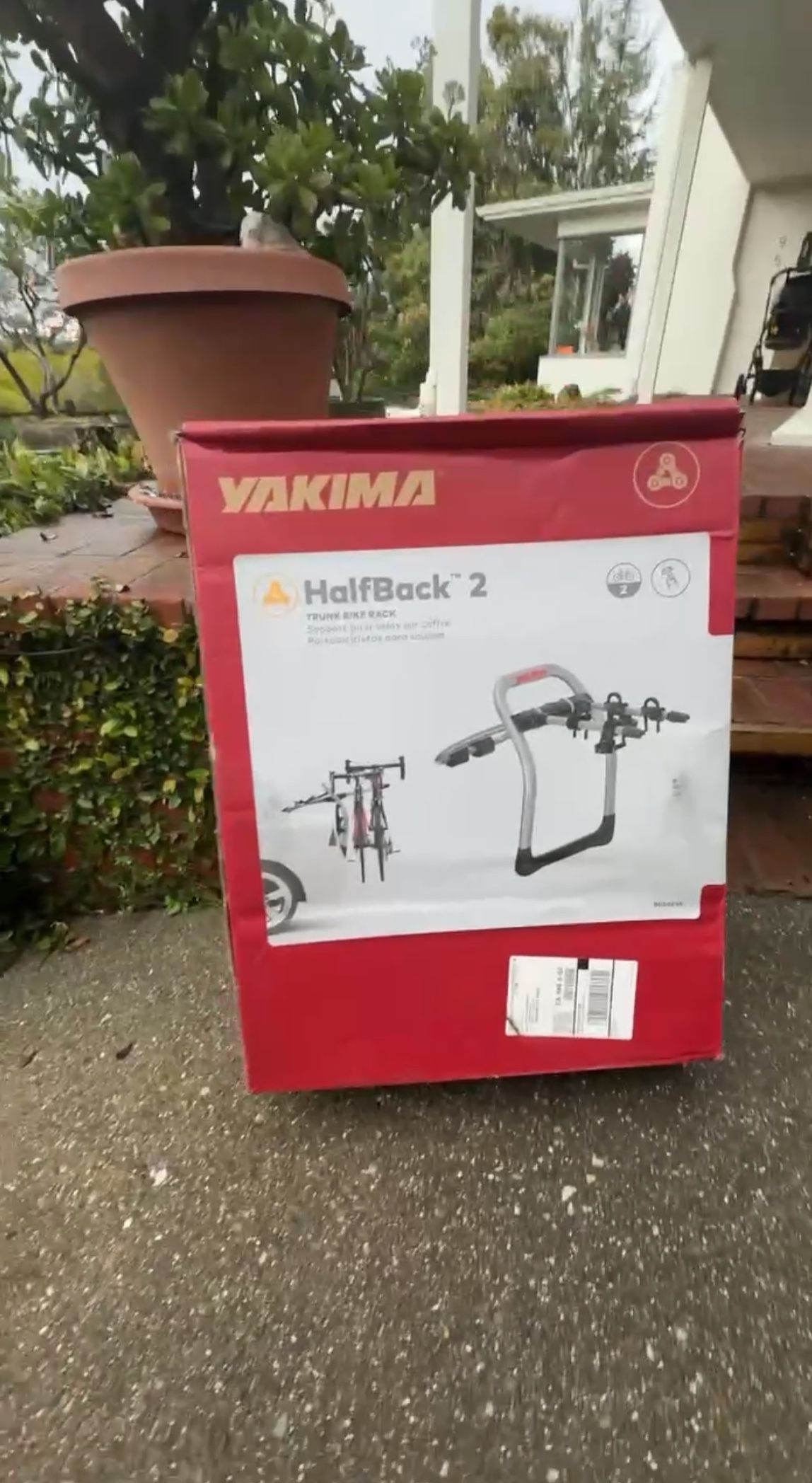 Yakima HalfBack Trunk Bike Rack