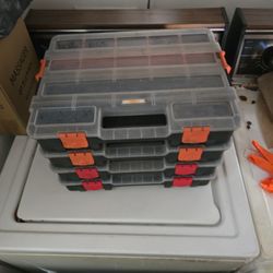 2 Hdx And 2 Hyper Tough Storage Bins 