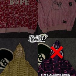 Bape hoodies