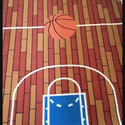 Basketball Rug! 🏀 