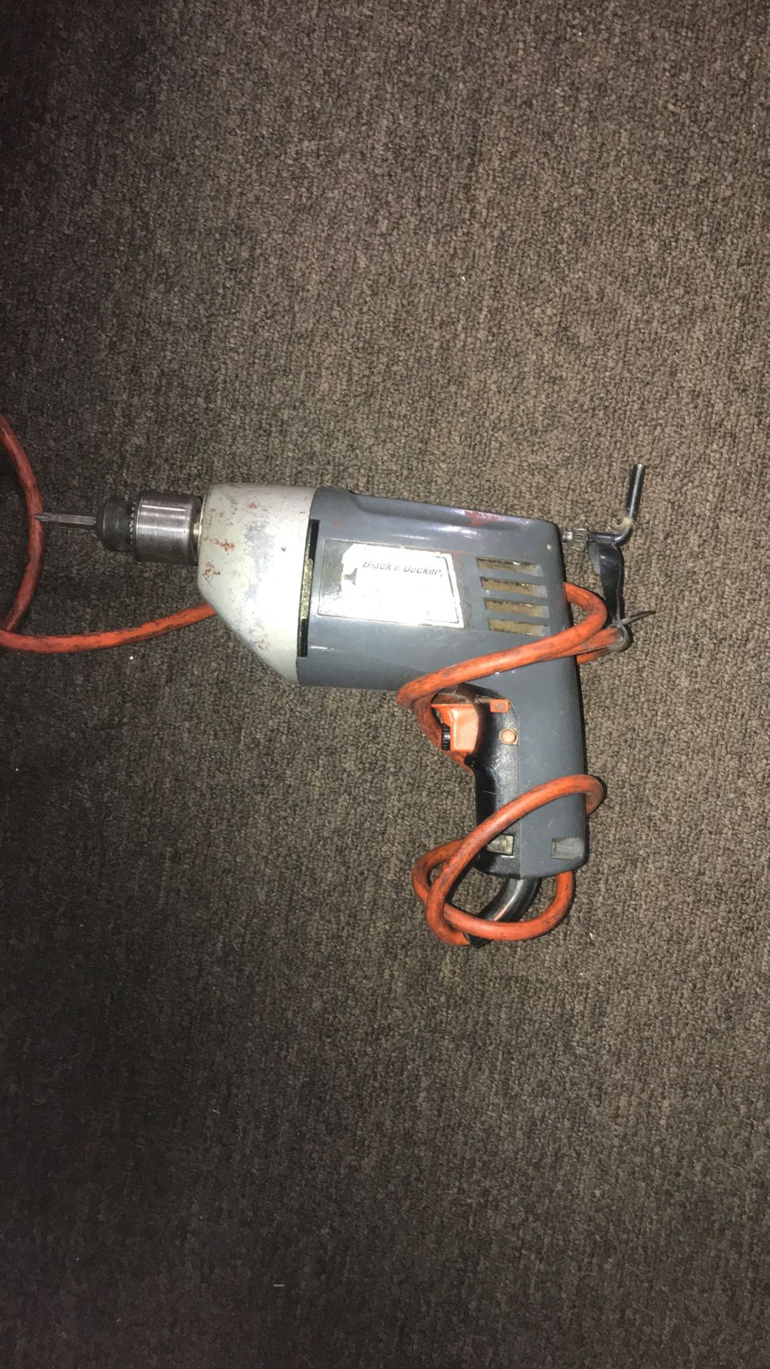 Drill Black & Decker With Chuck