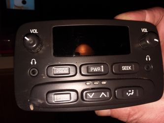 02 Chevy Envoy rear audio control