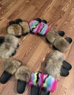 Fur Slides wholesale