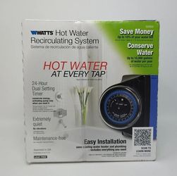 Watts Instant Hot Water Recirculating System