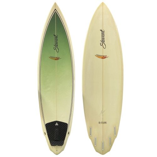 6'6" Stewart Surfboards "S-winger" Used Epoxy Midlength Surfboard