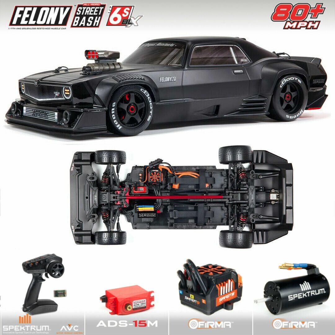 1/7 FELONY 6S AVC 4X4 RTR Brushless All-Road Street Bash