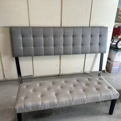 Headboard And Chair 