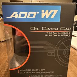 ADD W1 V3 Twister Oil Catch Can – New w/ Hardware – 350Z G35 G37 370Z – $200