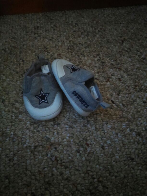 Cowboy infant shoes 6-12months