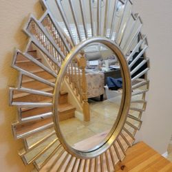 Oval Golden Decorative Mirror Ready To Go