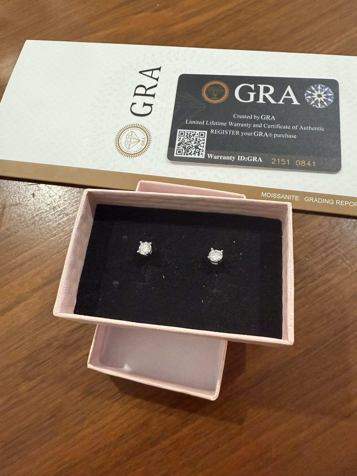 Mossanitte Diamond Earrings