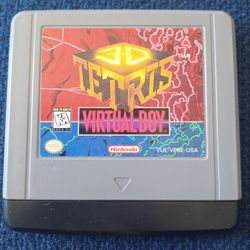 Virtual Boy 3D Tetris Everything Works $150 Firm