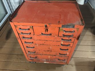 Vintage Marco tool chest