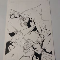 Matt Slay Original Wolverine Artwork
