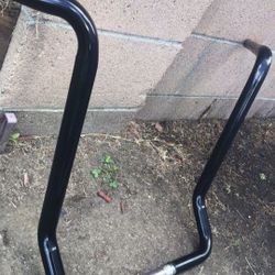 Harley-Davidson   2009 to 2023 Ultra Or Any Batwing Fairing  18in  Black Bars