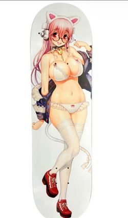Hook Ups - JK Industries Sonico Cat Girl 8.5 skateboard deck